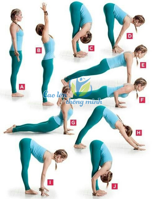 8 bài tập yoga tại nhà vừa tăng chiều cao vừa dáng xinh cho bạn nữ