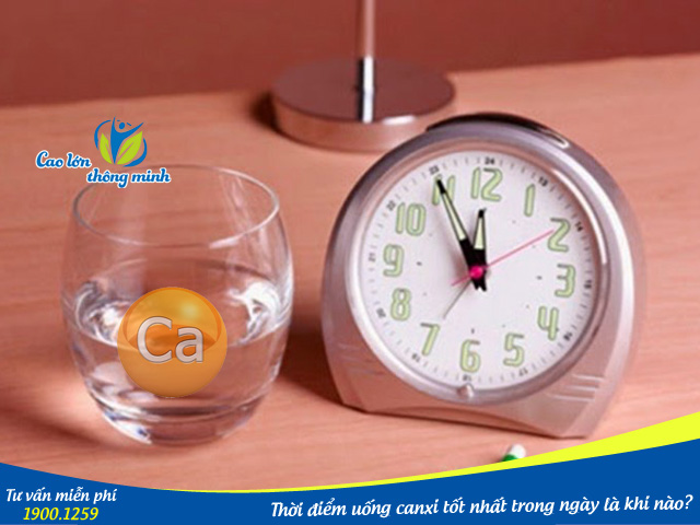 Thời điểm tốt nhất cho trẻ uống canxi là vào buổi sáng