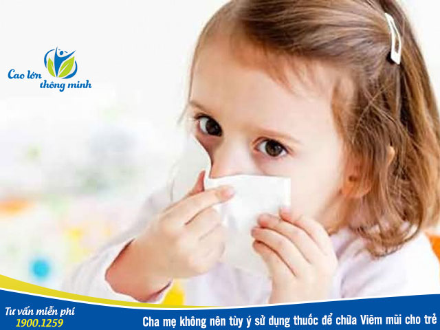 Phương pháp chữa viêm mũi trẻ em 
